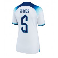 Dámy Fotbalový dres Anglie John Stones #5 MS 2022 Domácí Krátký Rukáv